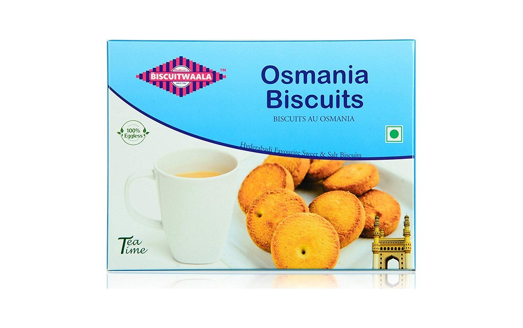 Biscuitwaala Osmania Biscuits    Box  250 grams